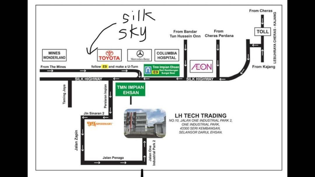 Silk Sky Residence Seri Kembangan Exteriör bild